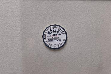 (S175) World's Okayest NDT Tech Decal / Sticker (Pack of 6)