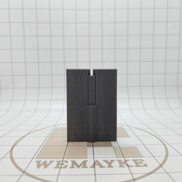 3d Printed Plastic Weld Coupons Set 21-32 (Butt Joints) *WITHOUT HOLDER*