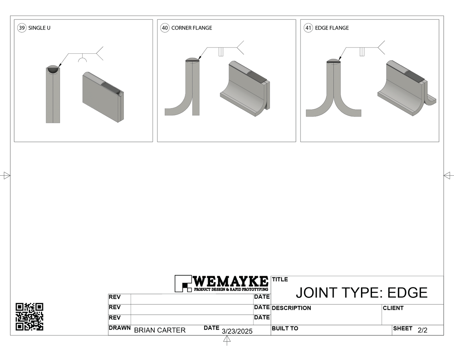 3d Printed Plastic Weld Coupons COMPLETE SET *WITH HOLDERS*