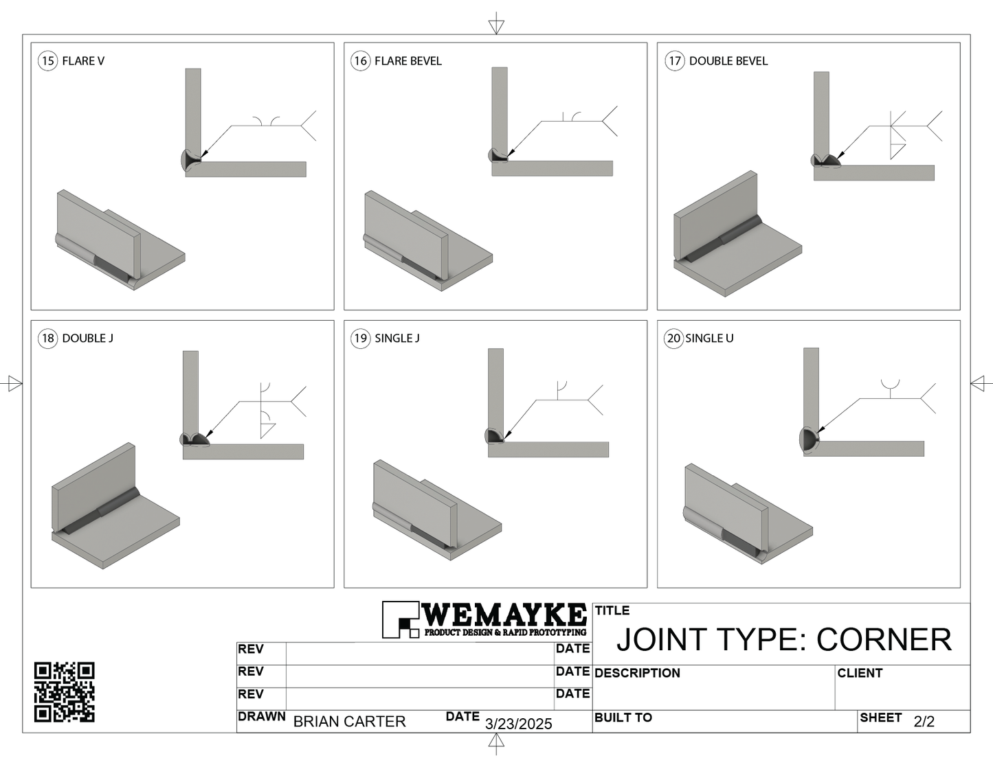 3d Printed Plastic Weld Coupons COMPLETE SET *WITH HOLDERS*