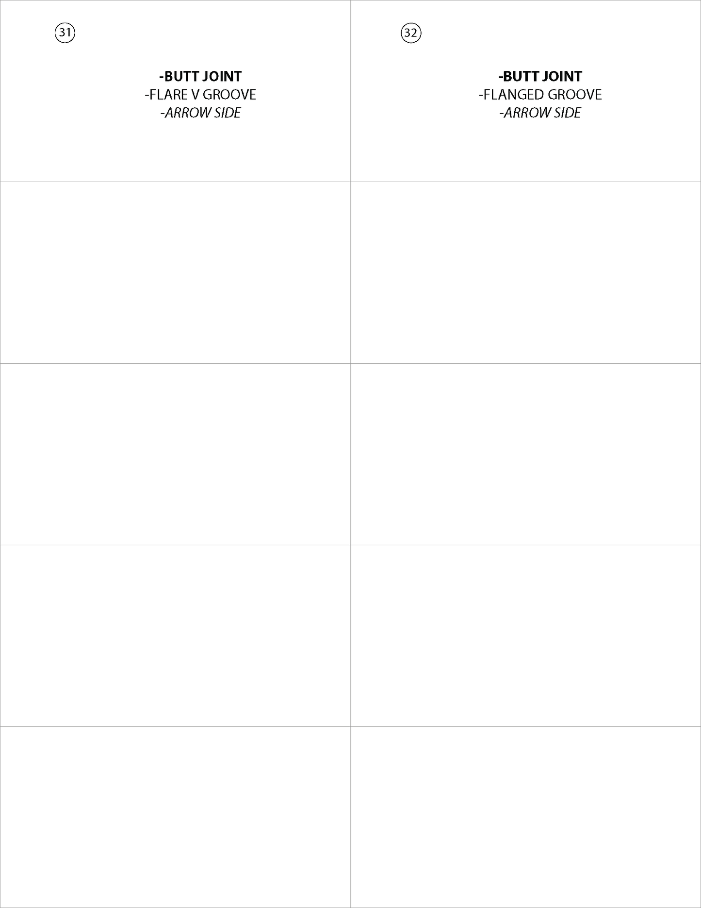 3d Printed Plastic Weld Coupons Set 9-20 (Corner Joints) *WITH HOLDERS*