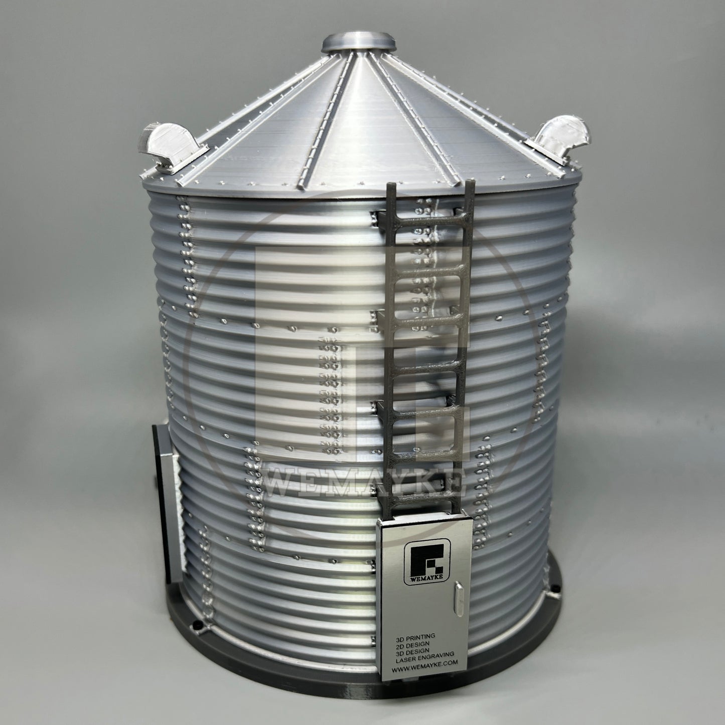 3d Printed Grain Bin (W-GB-01)