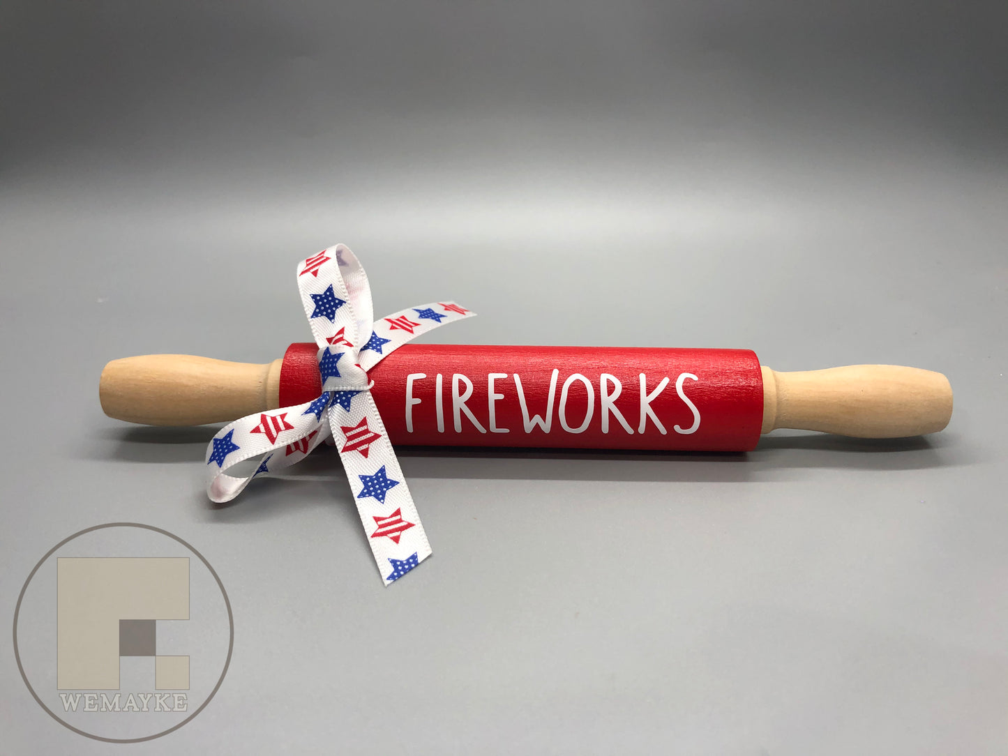 Patriotic 7" Mini Rolling Pin