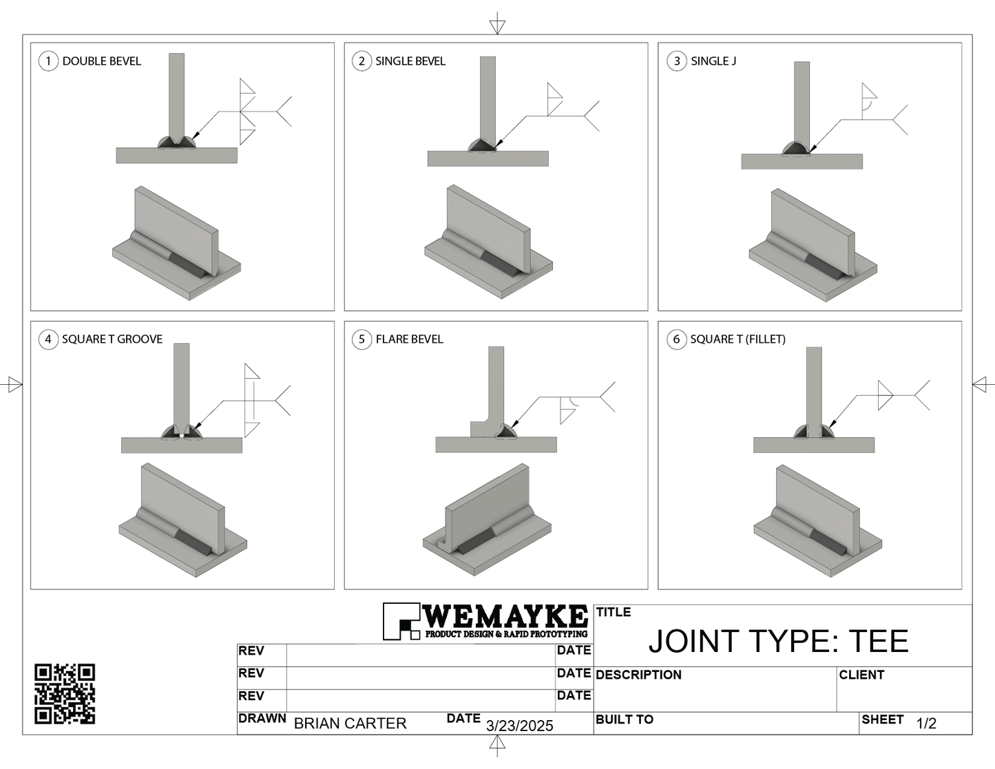 3d Printed Plastic Weld Coupons COMPLETE SET *WITH HOLDERS*