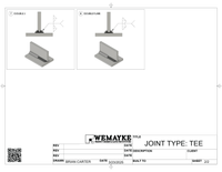 3d Printed Plastic Weld Coupons COMPLETE SET *WITH HOLDERS*