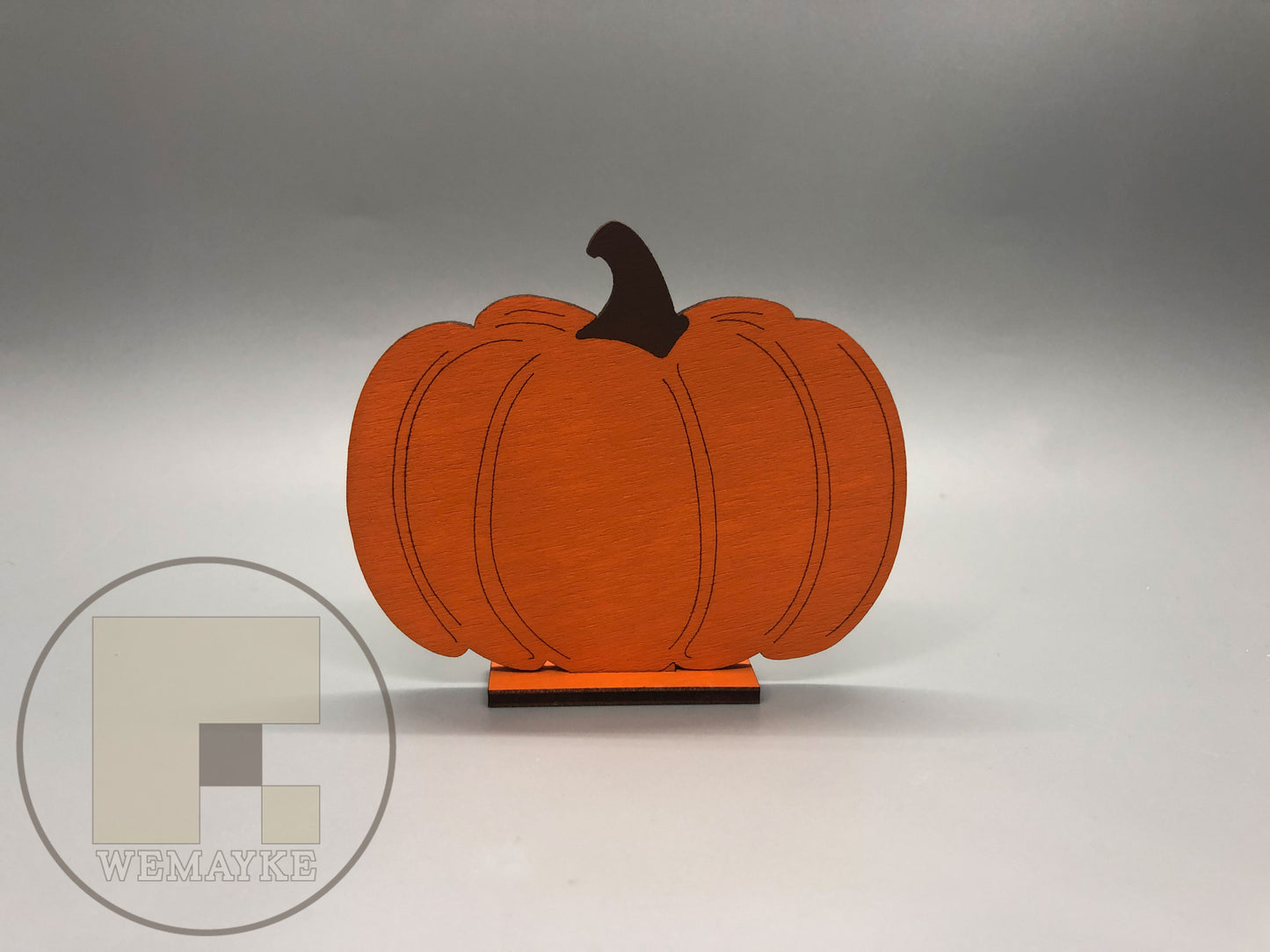 Fall Halloween Self Standing Mini Pumpkin