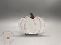 Fall Halloween Self Standing Mini Pumpkin