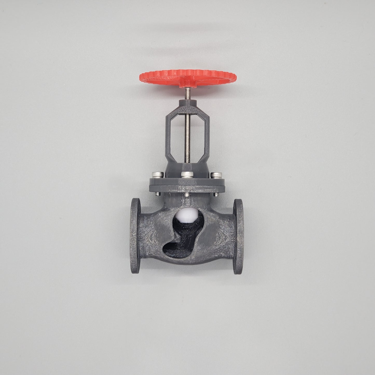 "8" Inch 3d Printed Globe Valve Model (W-GV-08)