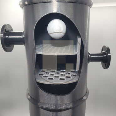 3d Printed Process Column Model (W-STRC-01)