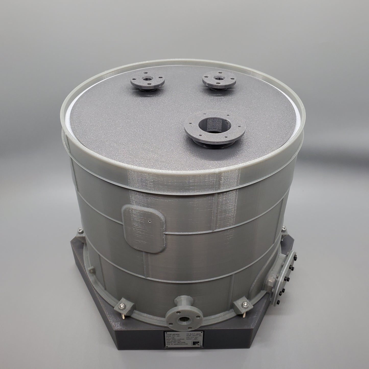 3d Printed Aboveground Storage Tank (W-AGST-01)