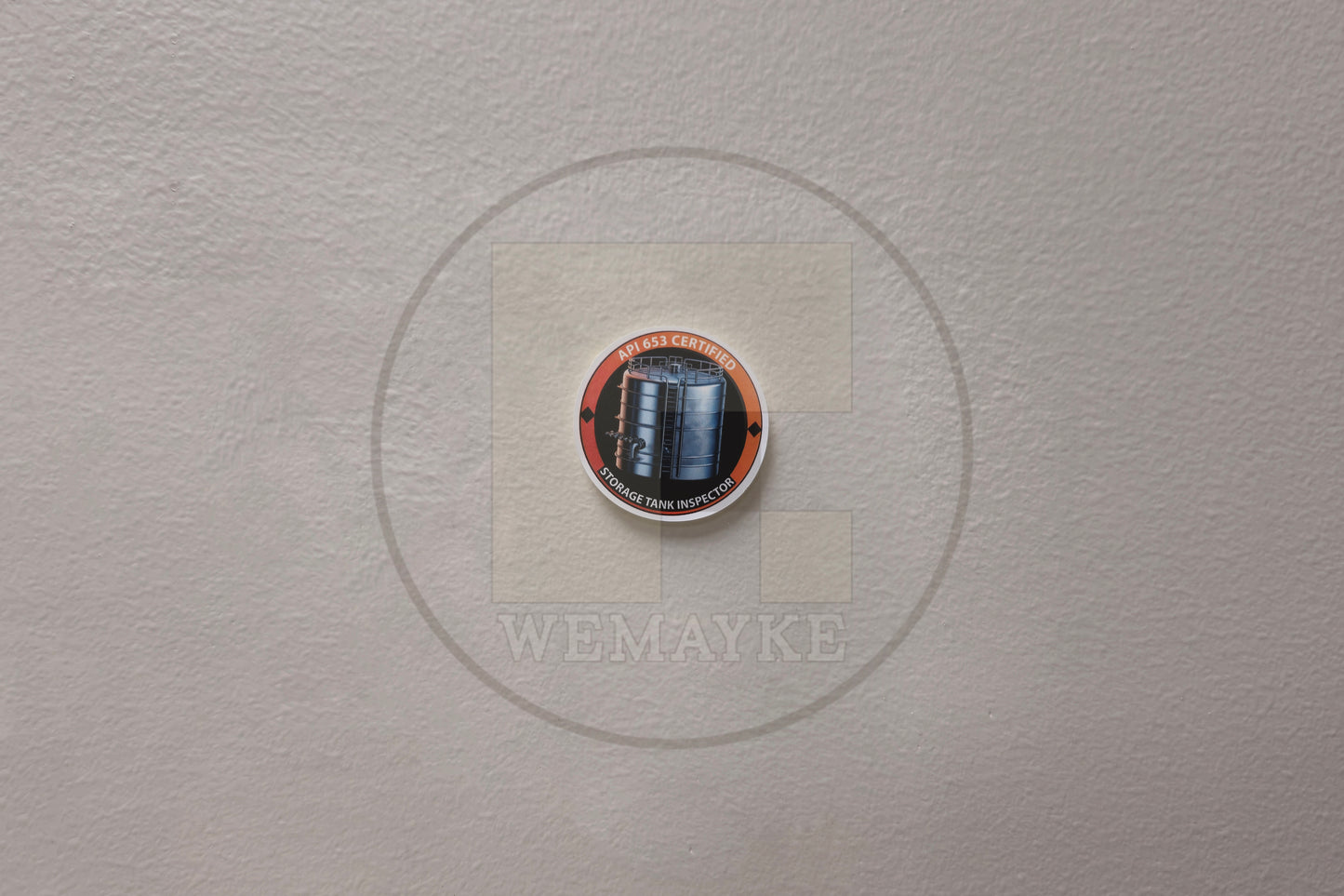 (S171) API 653 Inspector Decal / Sticker (Pack of 6)