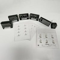 3d Printed Plastic Weld Coupons COMPLETE SET *WITH HOLDERS*