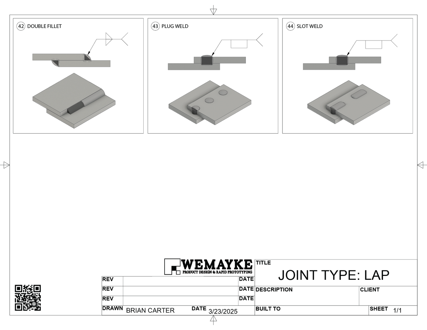 3d Printed Plastic Weld Coupons COMPLETE SET *WITH HOLDERS*