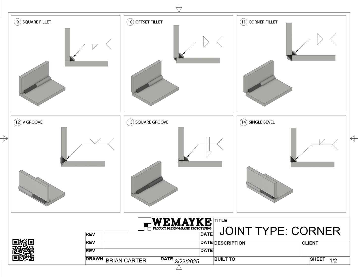 3d Printed Plastic Weld Coupons COMPLETE SET *WITH HOLDERS*