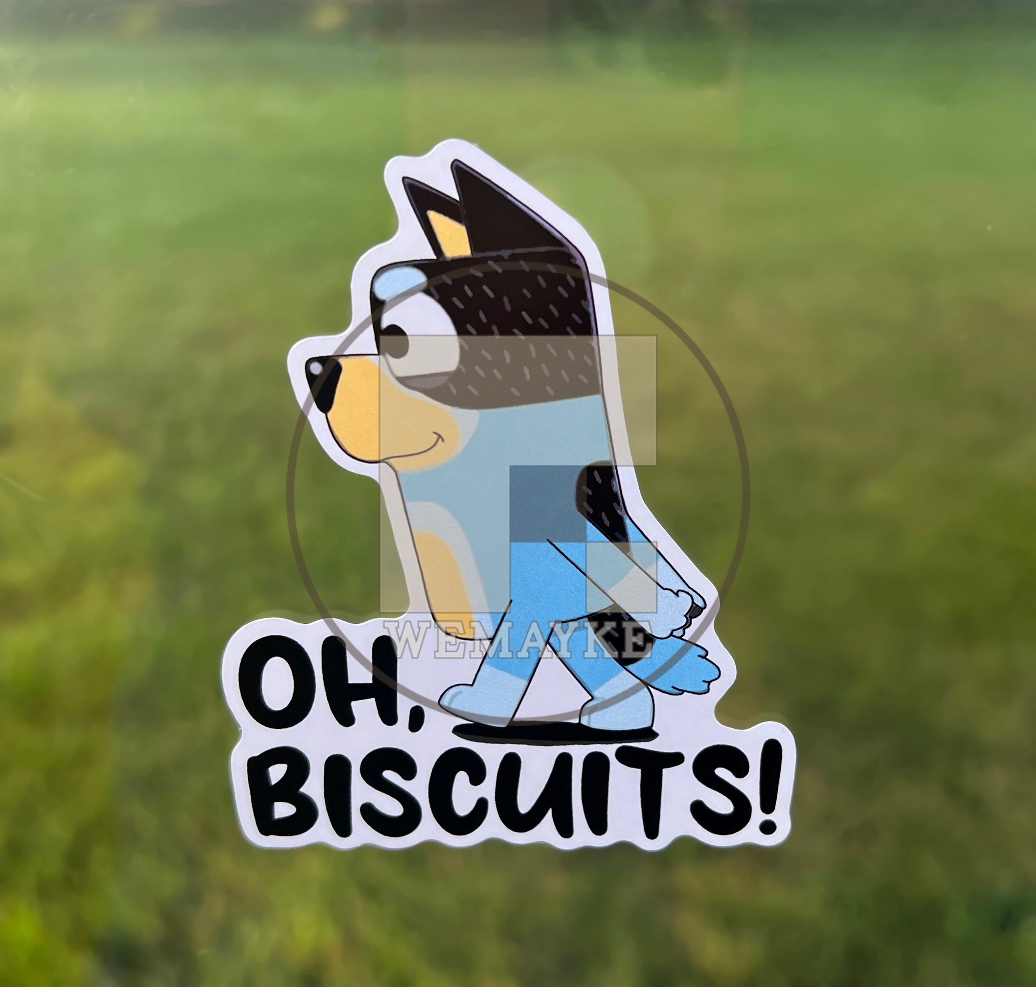 (B21) Oh, Biscuits! - Dog Family Decal / Sticker