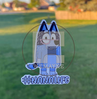(B36) #Nanalife - Dog Family Decal / Sticker