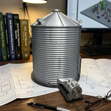 3d Printed Grain Bin (W-GB-01)