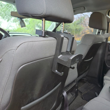 3d Printed Headrest Hard Hat Holder (W-HH-01)