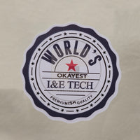 (S179) World's Okayest I&E Tech Decal / Sticker (Pack of 6)