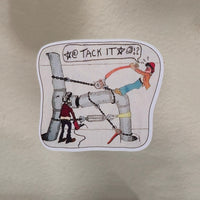 (S181) I Red The JSA Decal / Sticker (Pack of 6)