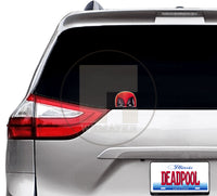 (S200) Deadpool Peeker - Decal / Sticker