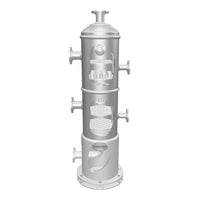 3d Printed Process Column Model (W-STRC-01)