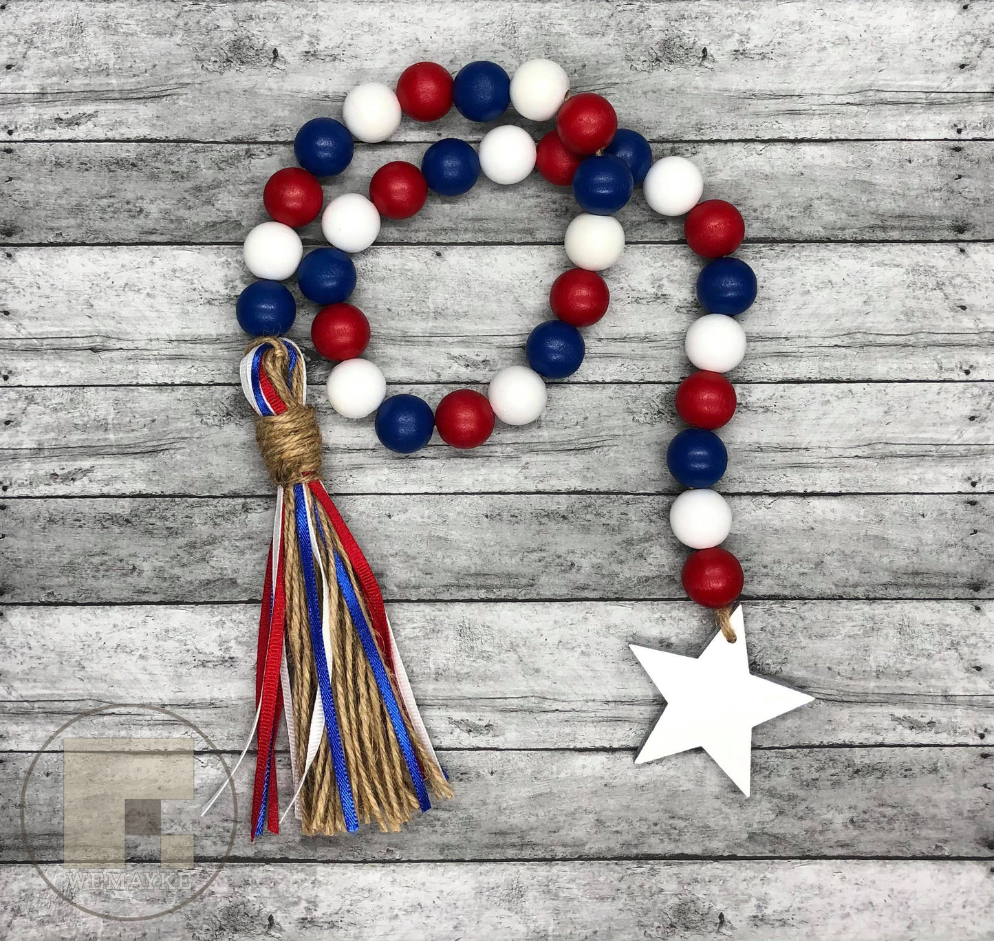 Patriotic Canister Garland