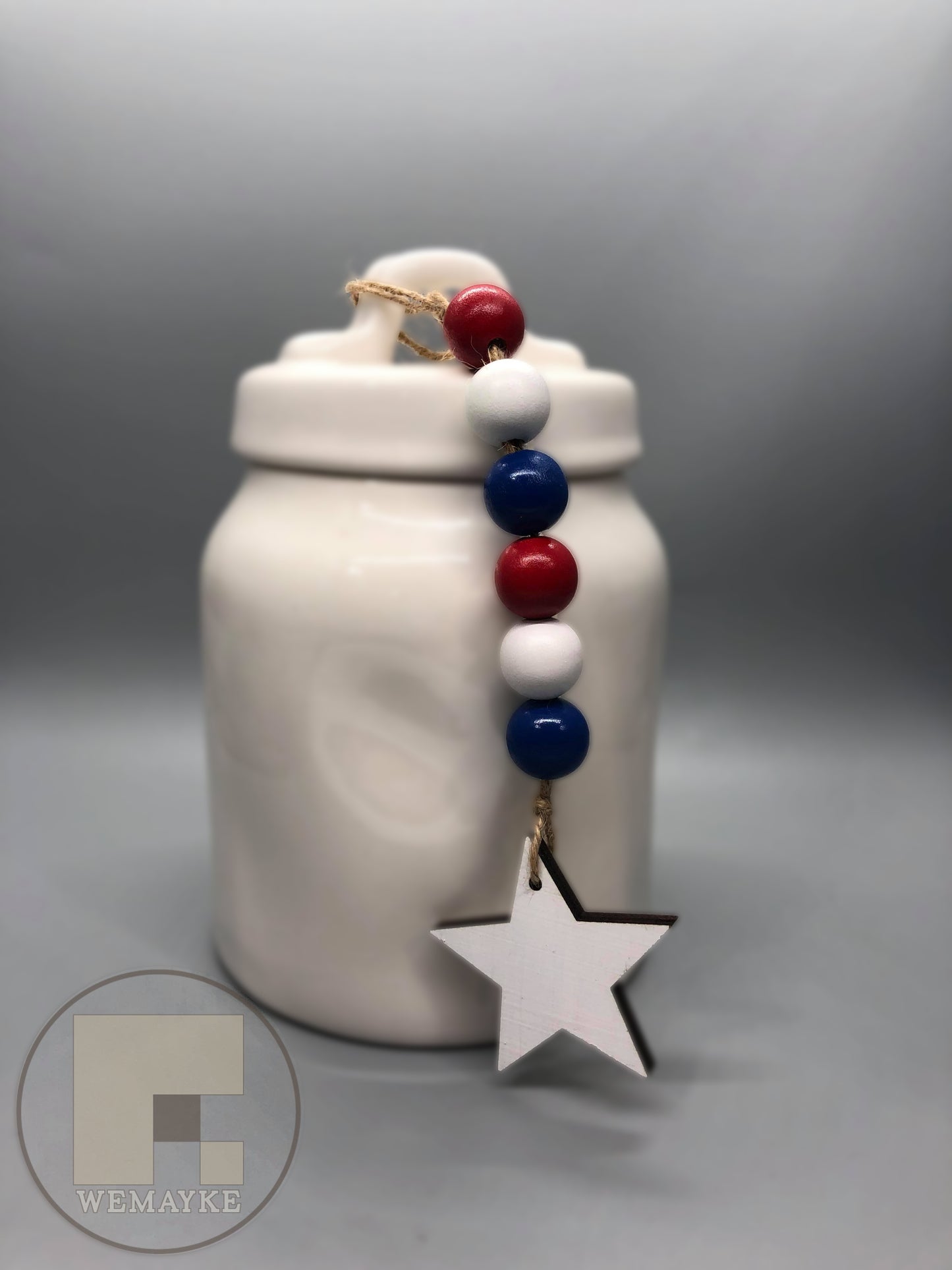 Patriotic Canister Garland