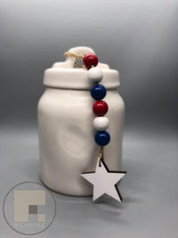 Patriotic Canister Garland