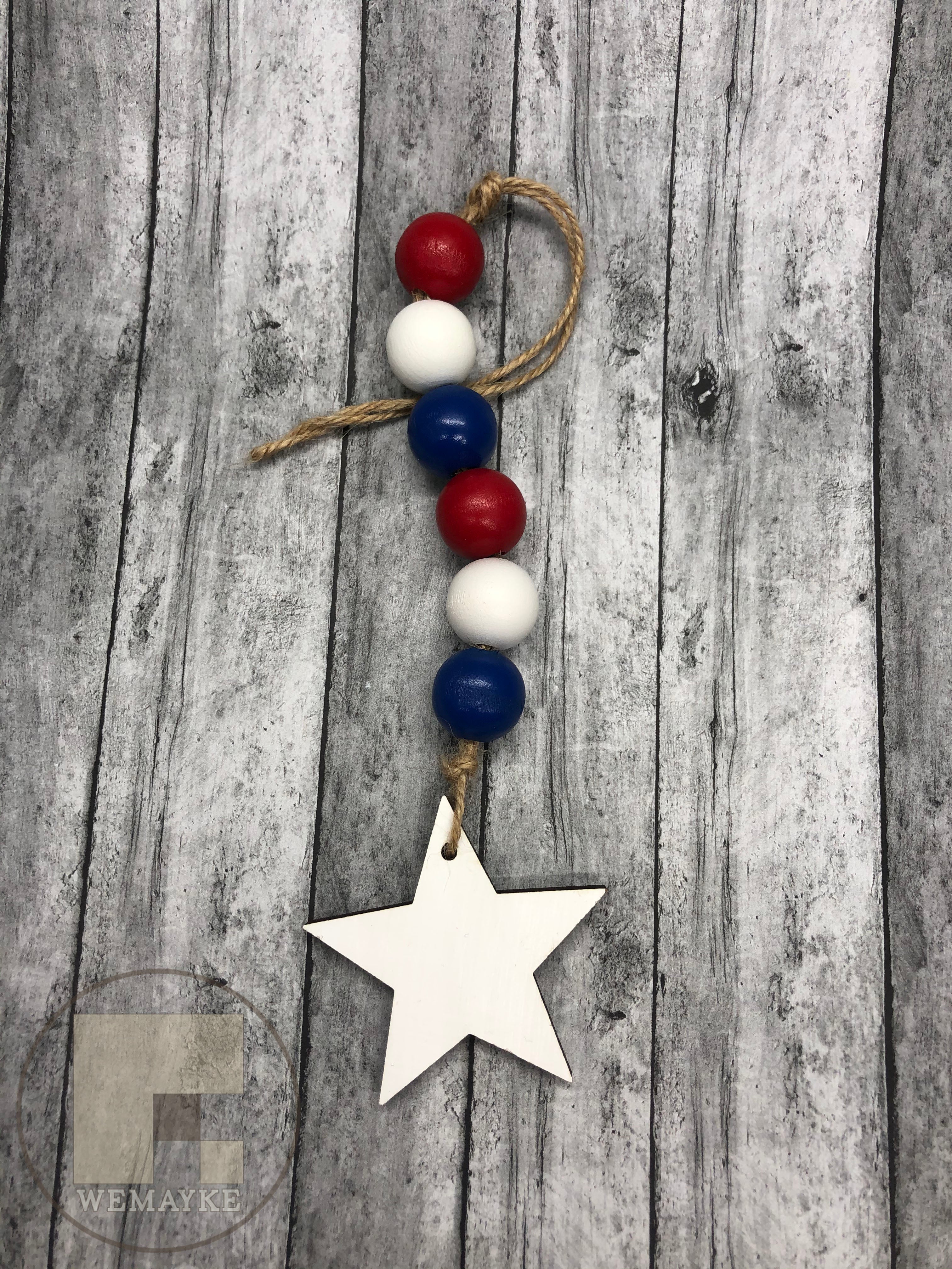 Patriotic Canister Garland