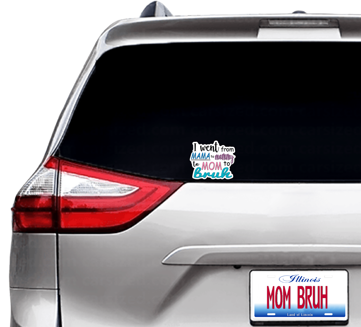 (S45) I went to Bruh - Decal / Sticker