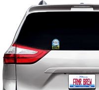 (S46) Brewed for the Farmers - Decal / Sticker