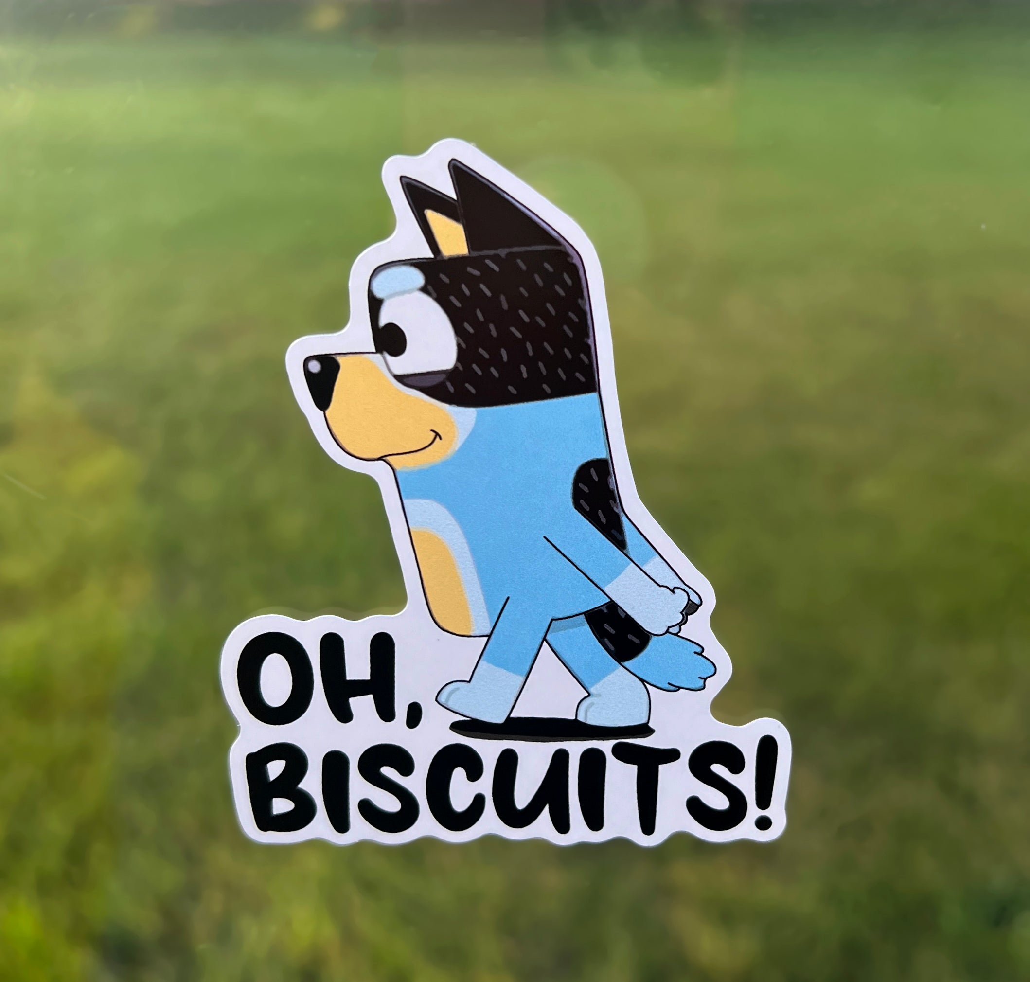 (B21) Oh, Biscuits! - Dog Family Decal / Sticker