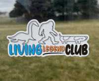 (B74) Living Legend Club - Dog Family Decal / Sticker