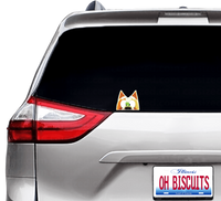 (B77) Bug Close-up - Dog Family Decal / Sticker