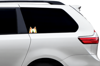 (B77) Bug Close-up - Dog Family Decal / Sticker