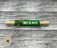 Cinco De Mayo 7" Mini Rolling Pin