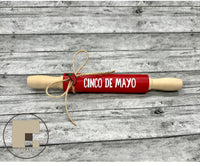 Cinco De Mayo 7" Mini Rolling Pin