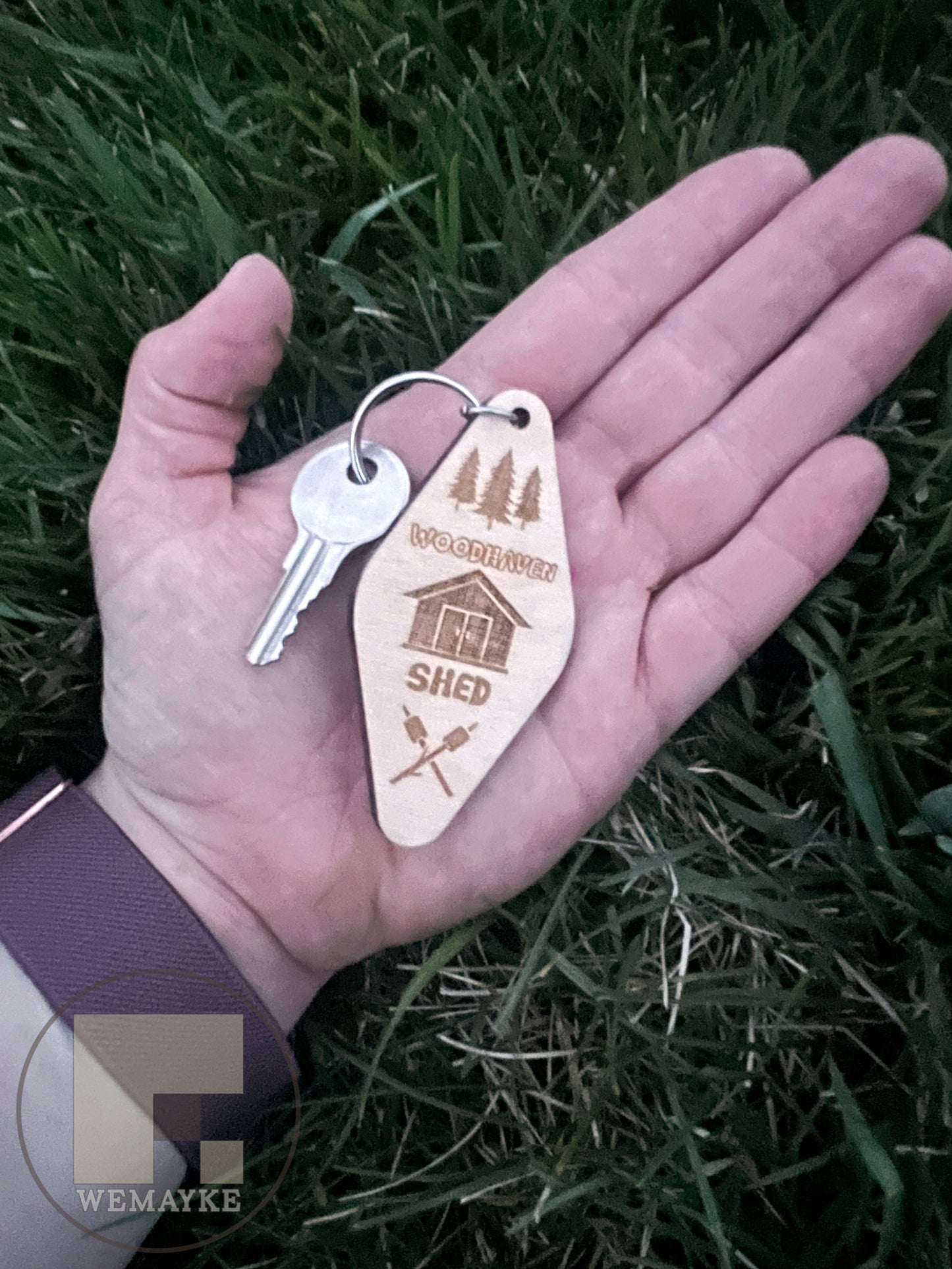 Woodhaven Keychain
