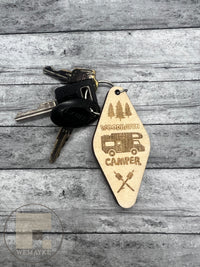 Woodhaven Keychain