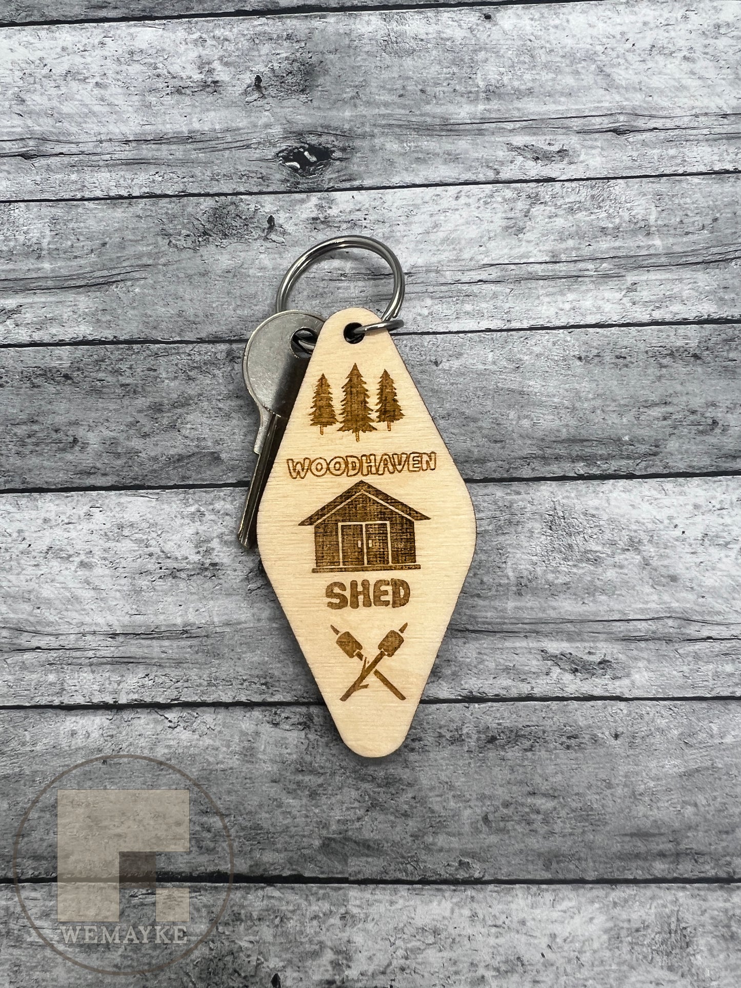 Woodhaven Keychain