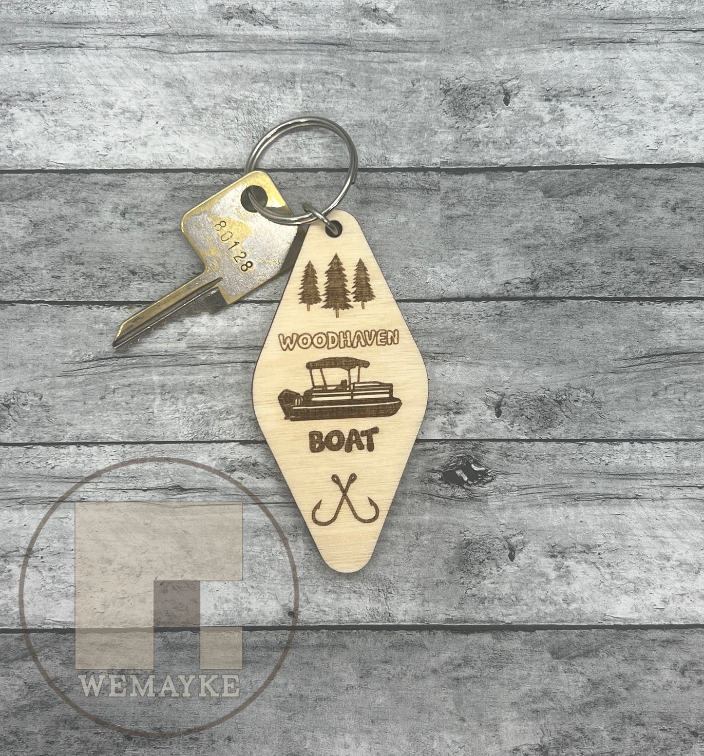 Woodhaven Keychain