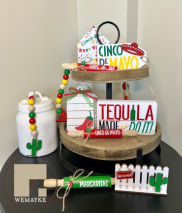 Cinco De Mayo Garland Two Size Options