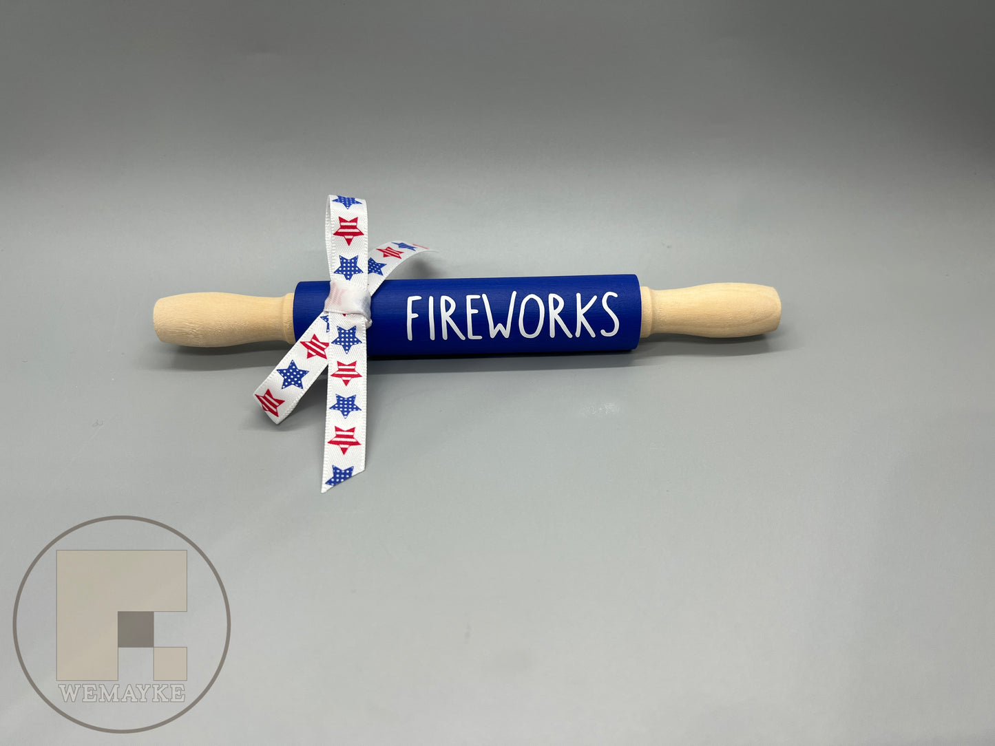 Patriotic 7" Mini Rolling Pin