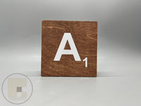 3.5" x 3.5" Hanging Scrabble Wall Tiles