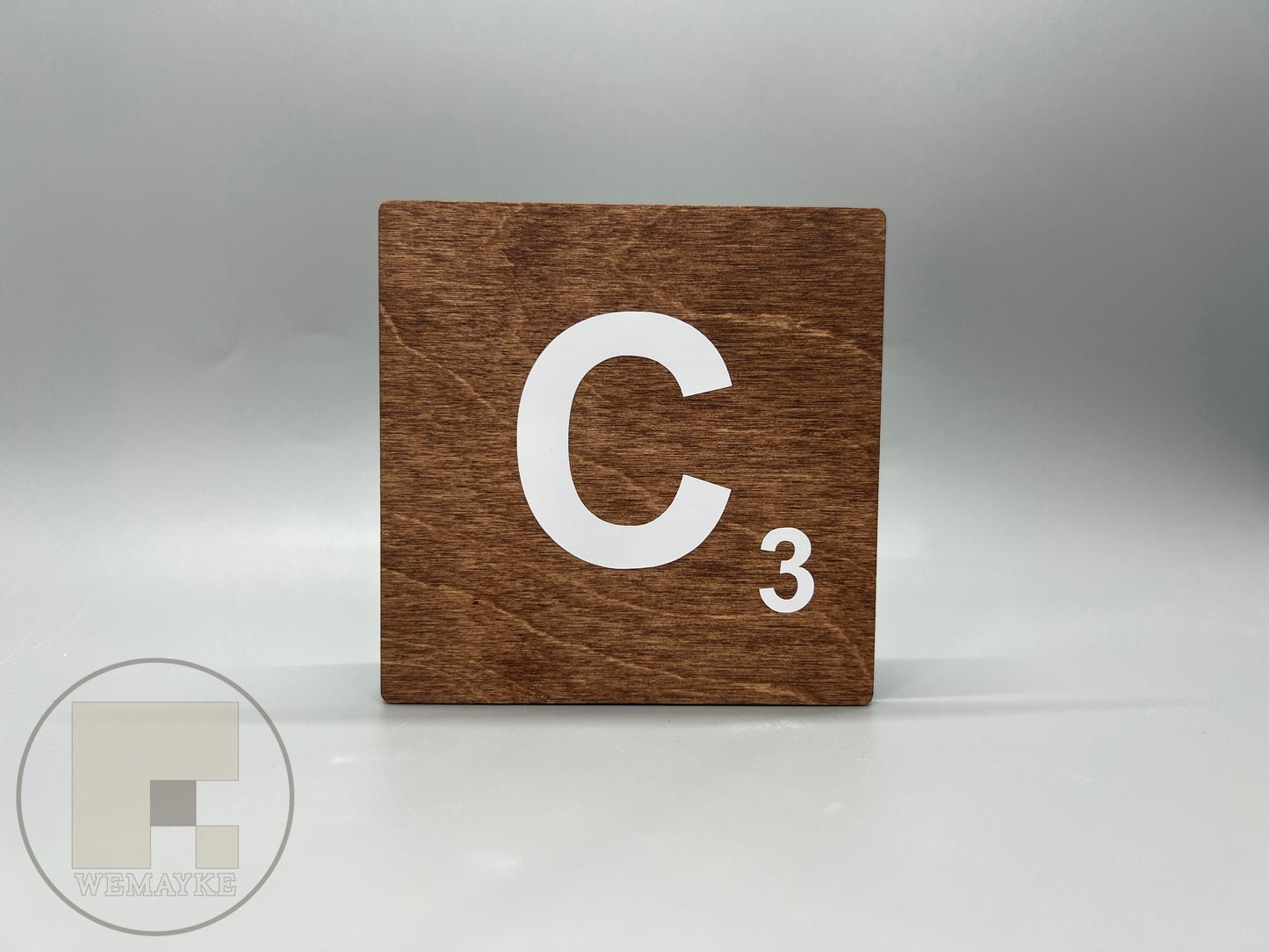 3.5" x 3.5" Hanging Scrabble Wall Tiles