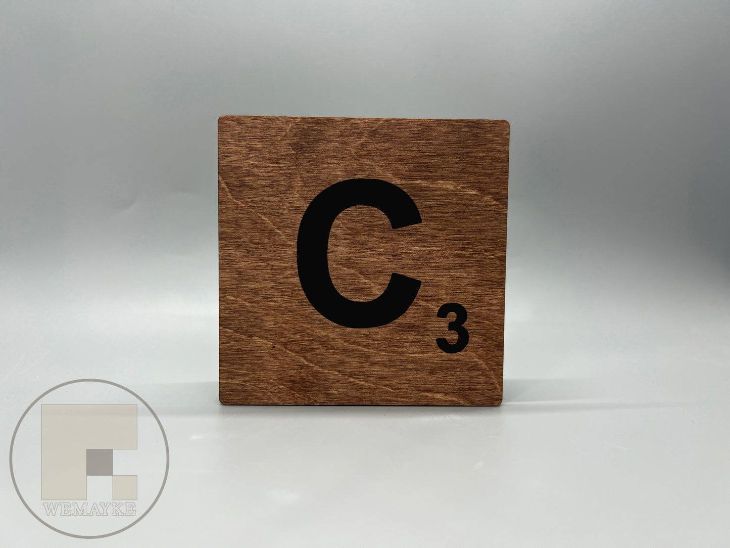 3.5" x 3.5" Hanging Scrabble Wall Tiles
