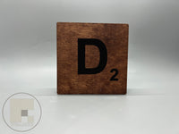 3.5" x 3.5" Hanging Scrabble Wall Tiles