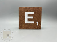 3.5" x 3.5" Hanging Scrabble Wall Tiles