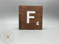 3.5" x 3.5" Hanging Scrabble Wall Tiles